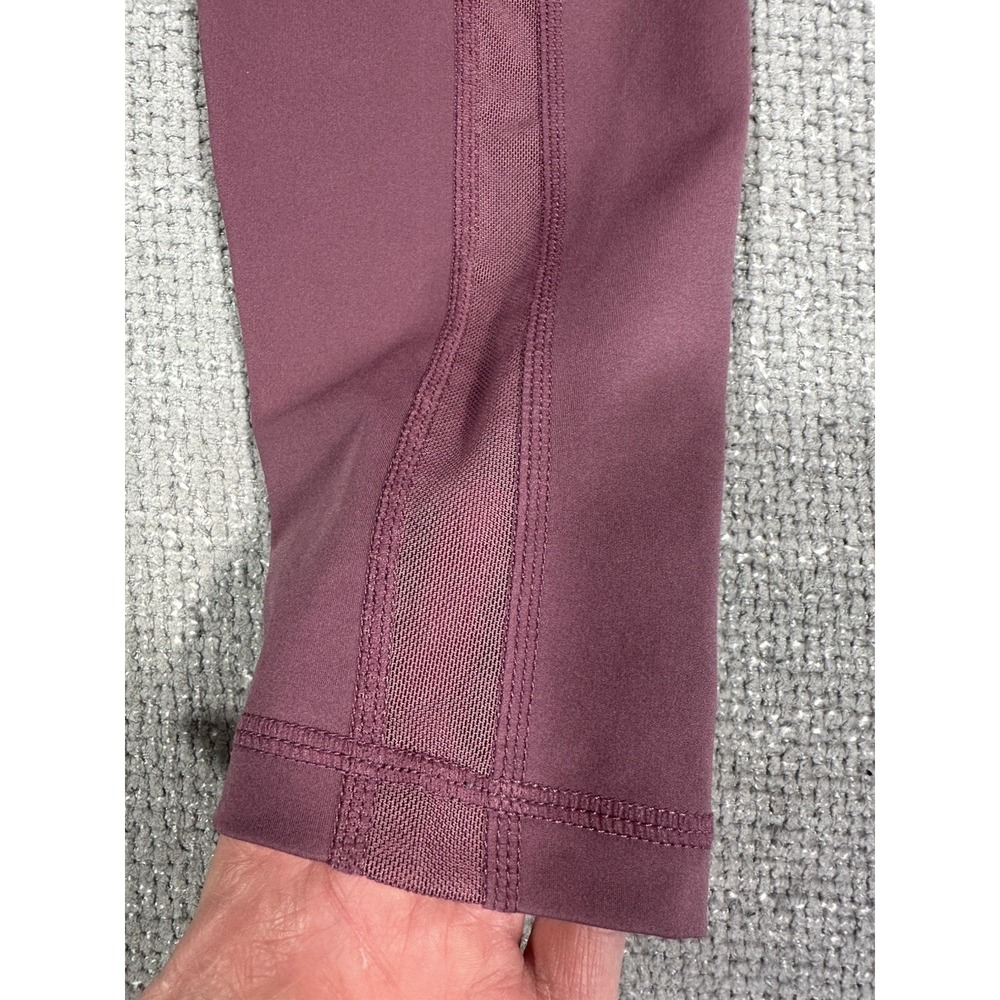 Nike Pro Leggings Womens Medium Mulberry Dri Fit Pockets 7/8 DN4691-533 - Picture 11 of 11